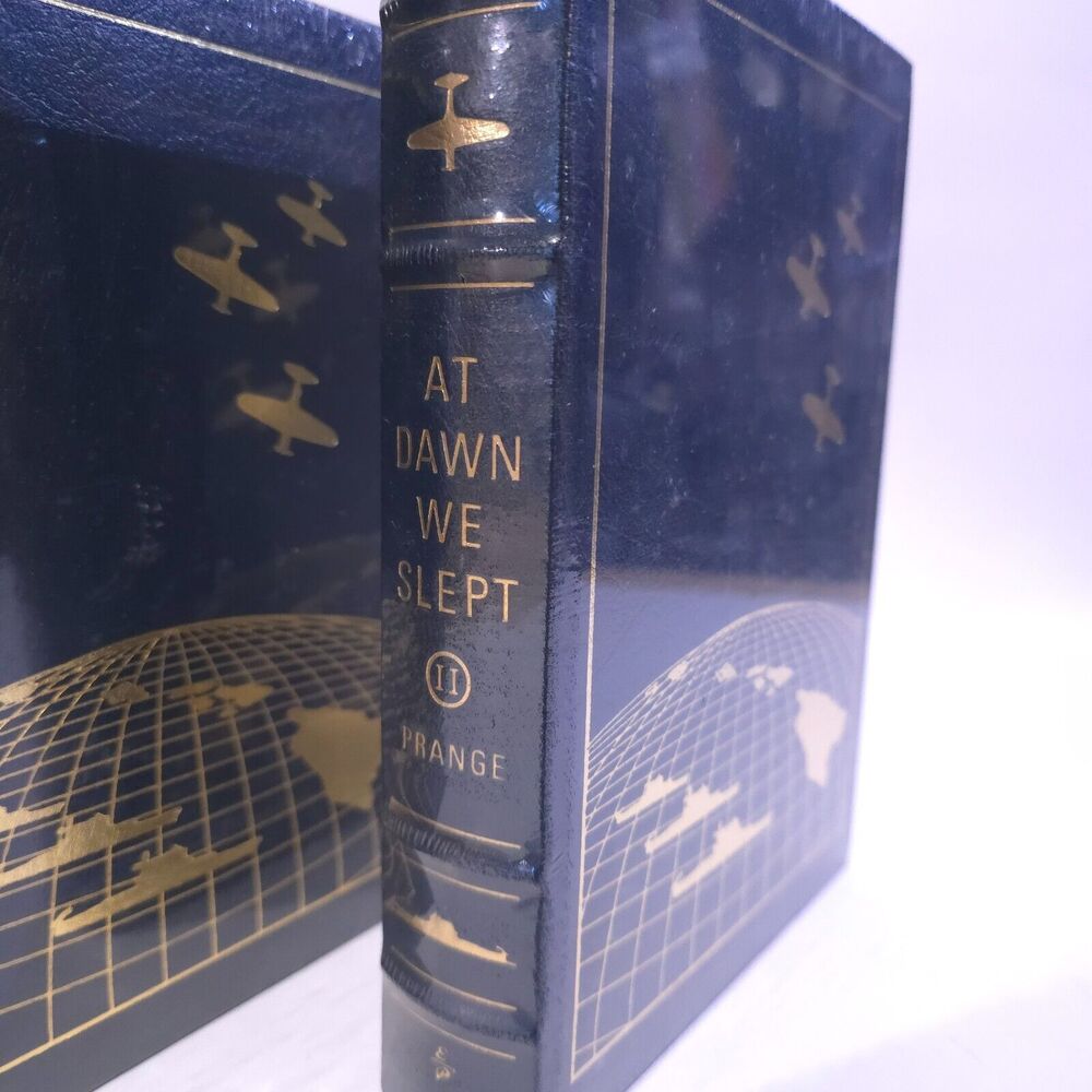 EASTON PRESS AT DAWN WE SLEPT GORDON PRANGE 2 VOLUME SET MILITARY - new SEALED! - Picture 8 of 15